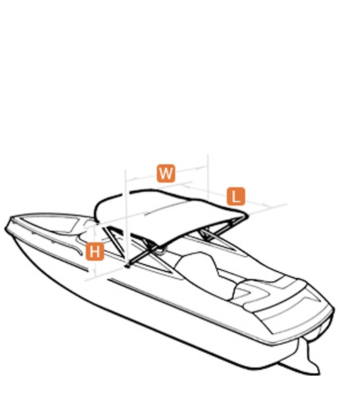 Bimini Top Size Chart